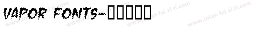 vapor fonts字体转换